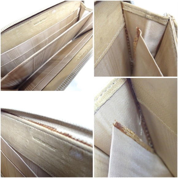 Auth CHANEL COCO Mark Caviar Skin Wallet 289C1072 - Picture 6 of 7